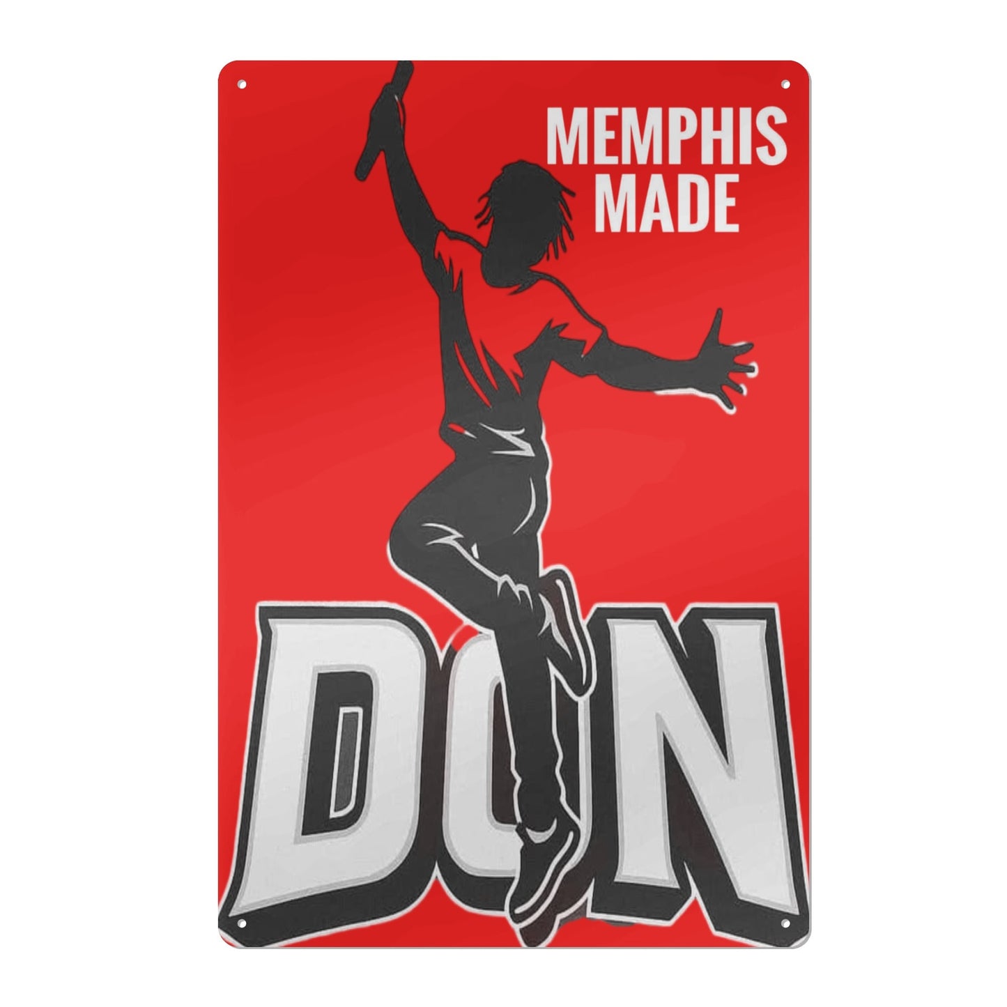 Don Skii Iron Sign Wall Art for Home Decor -Printed in Spain