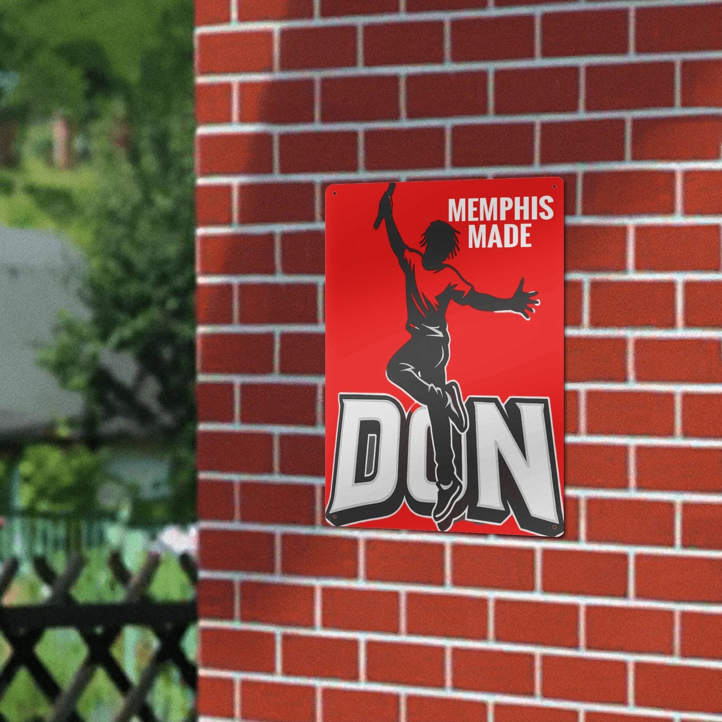 Don Skii Iron Sign Wall Art for Home Decor -Printed in Spain