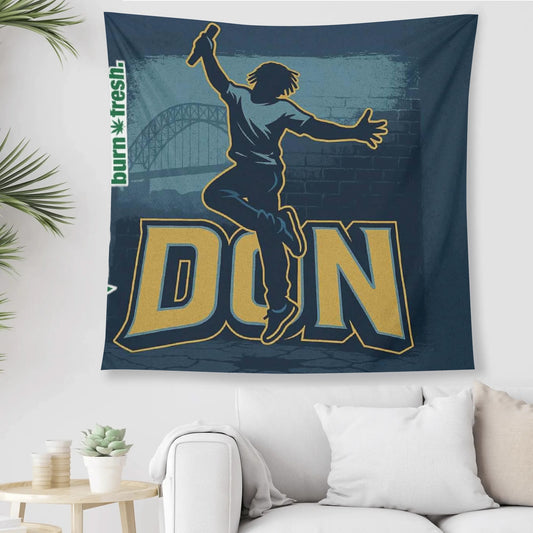 Don Skii Polyester Peach Skin Wall Tapestry 6 Sizes