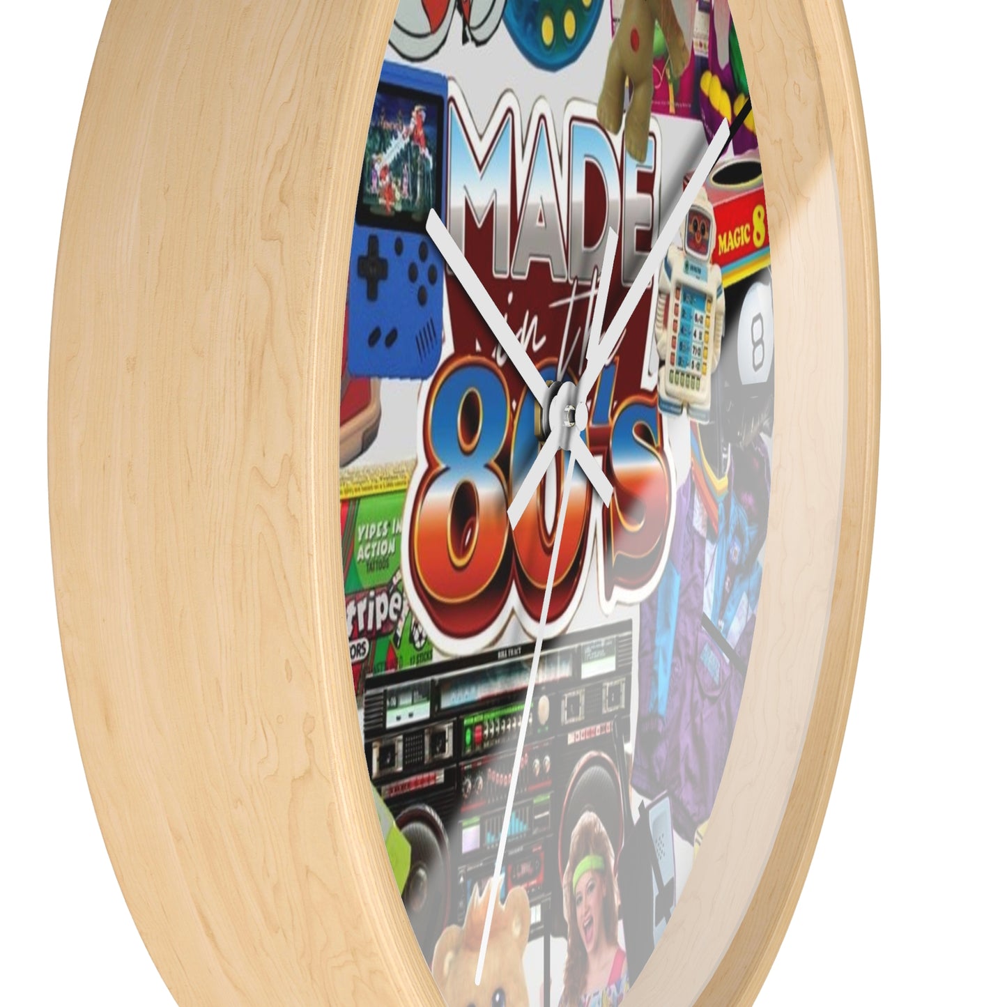 80s Baby Wall Clock version #1