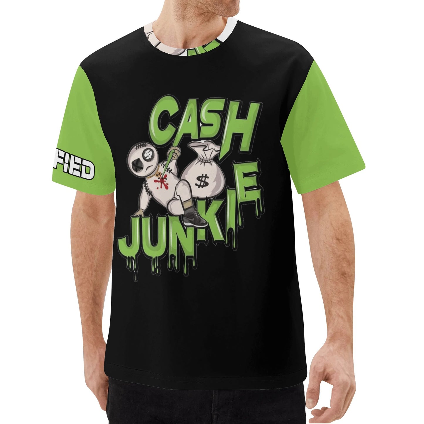 Mens Cash Junkie Classic T-Shirt