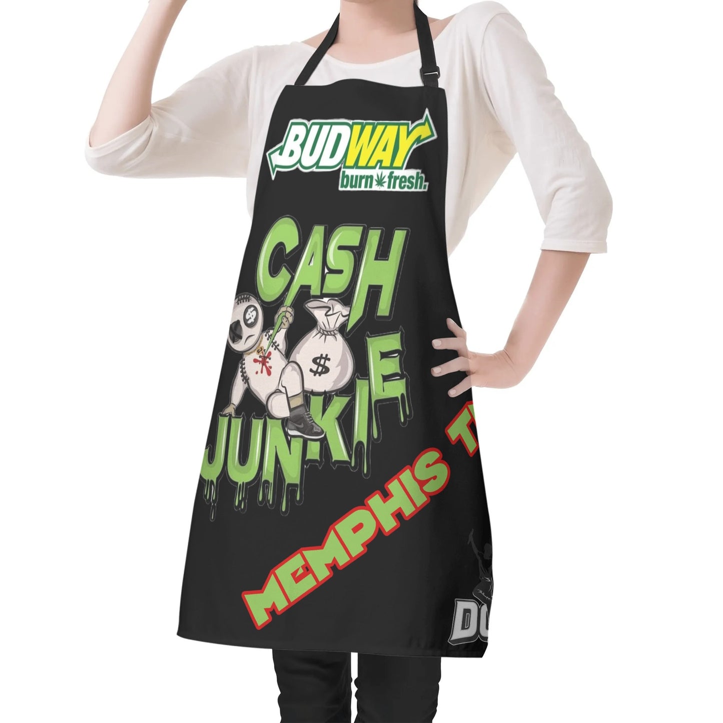DON Skii Memphis Cash Junky Fashion Apron