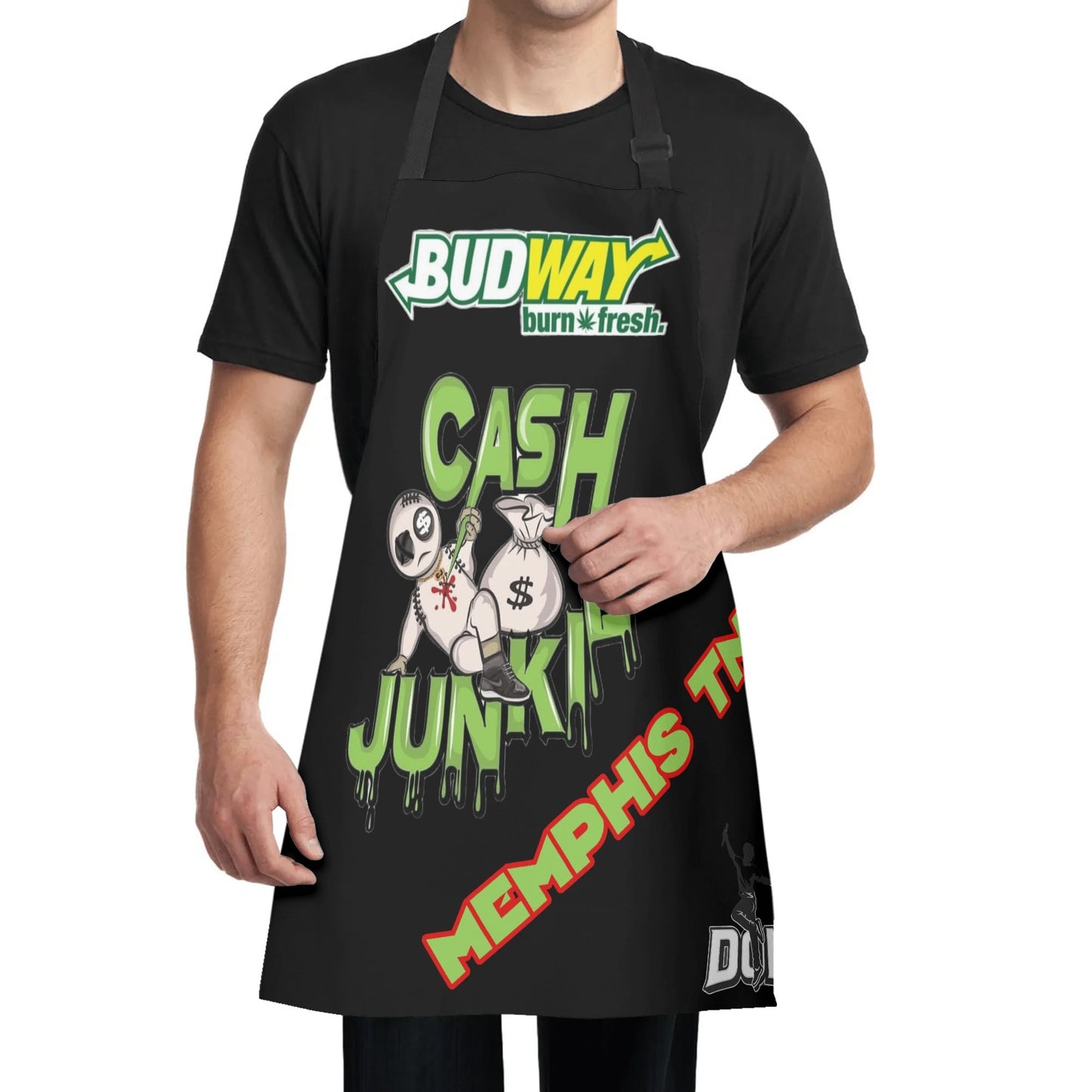 DON Skii Memphis Cash Junky Fashion Apron