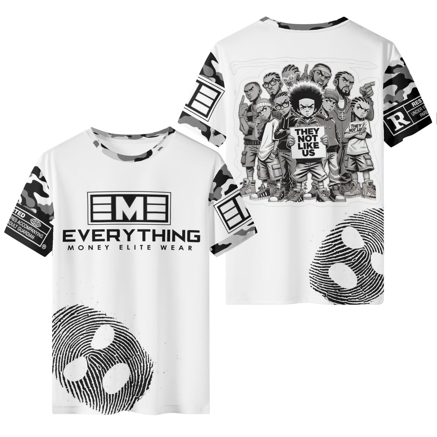 EME Remix Rated R  They Not Like Us Classic Tee