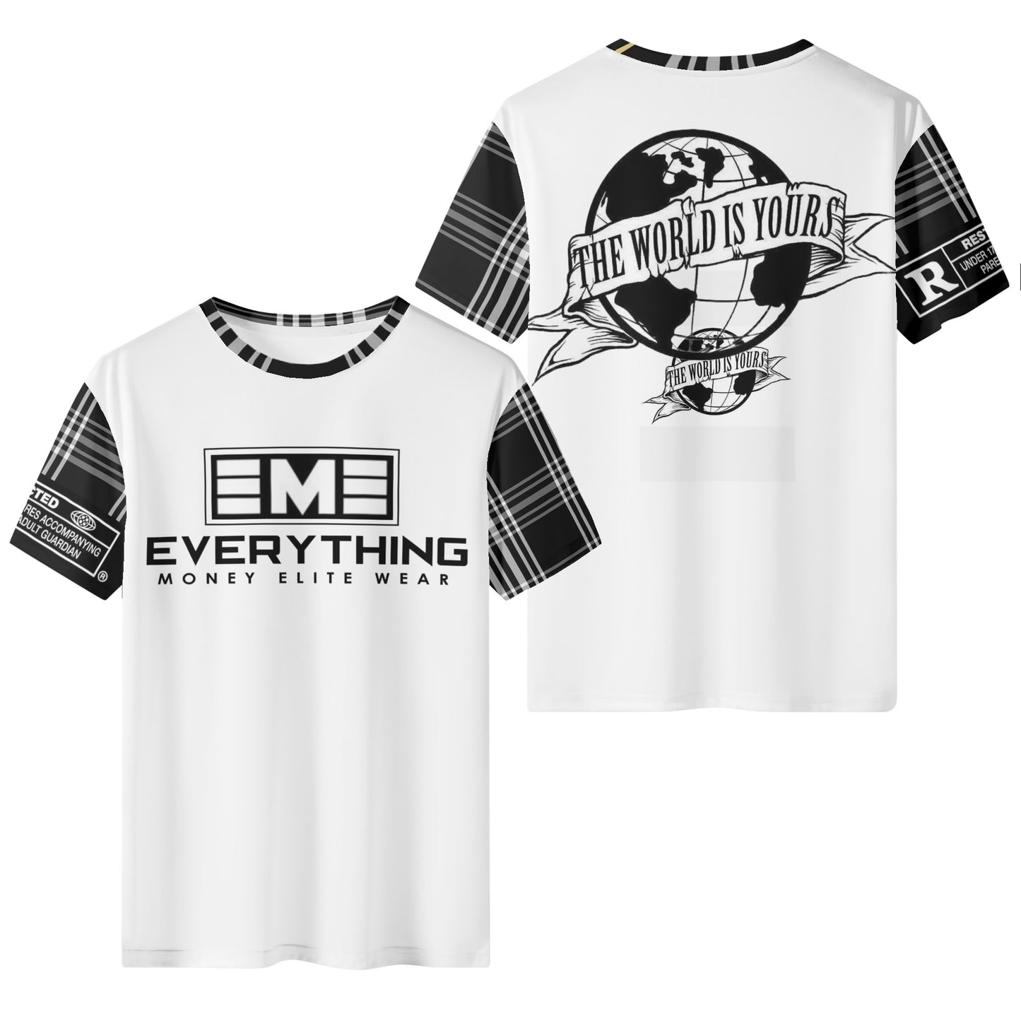 EME Biz/Mafia Stripe Theme  The World Is Yours Classic Tee