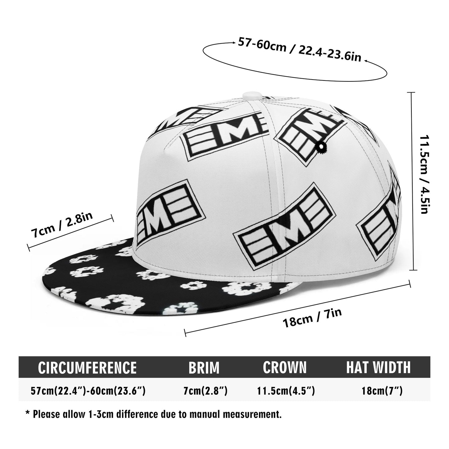 EME Viral Floral Vibe Classic Snapbacks