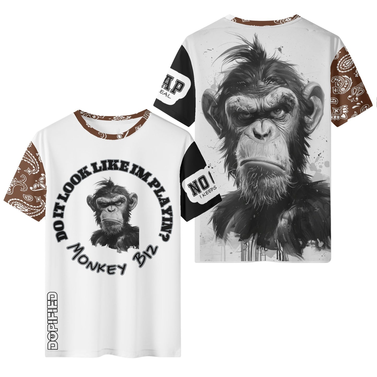 Monkey Biz  We NoT PlayiN   Classic T-Shirt