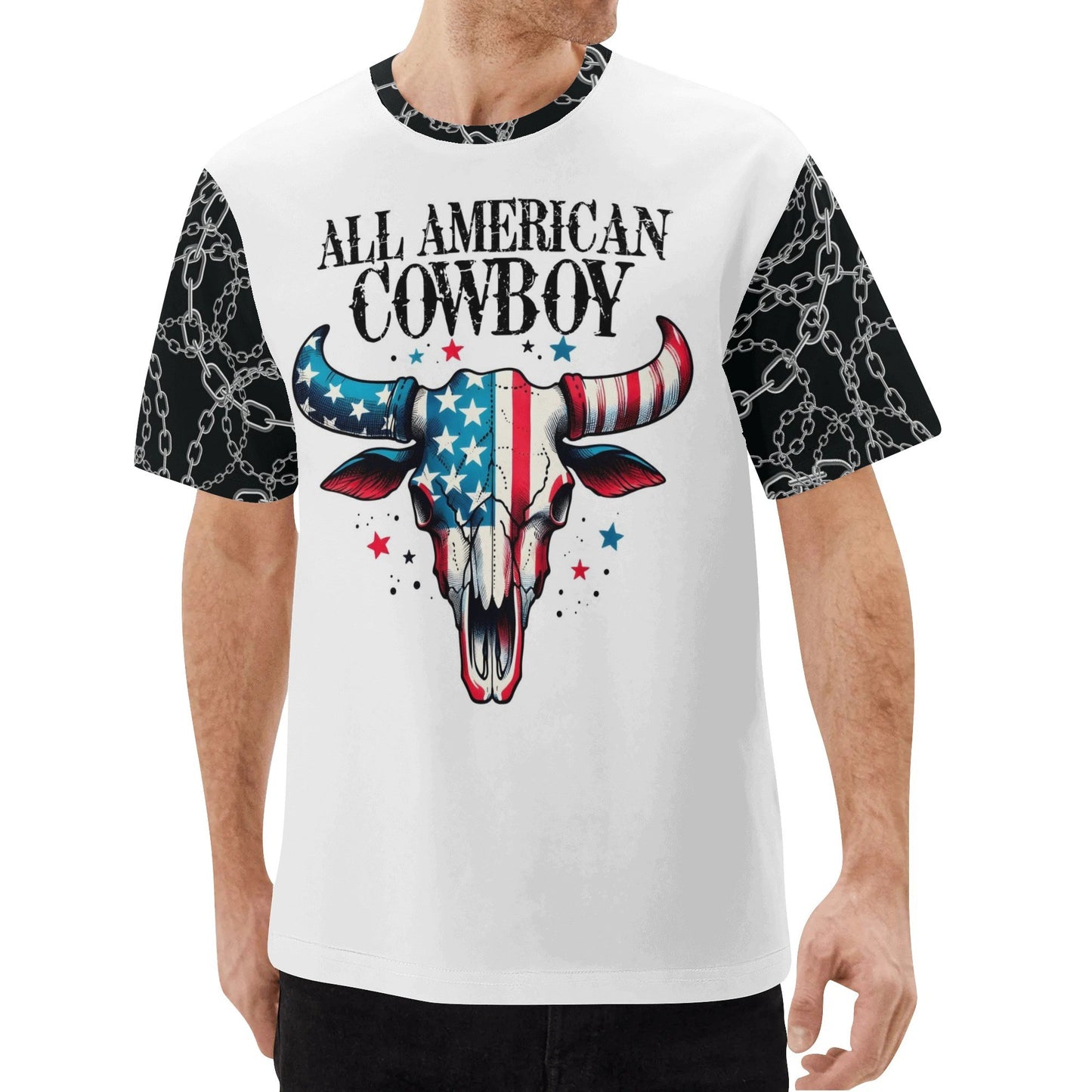 Mens American Cowboy Classic T-Shirt