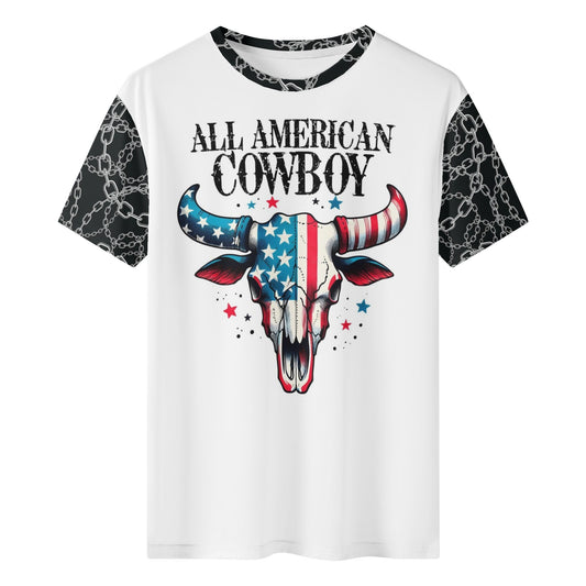Mens American Cowboy Classic T-Shirt