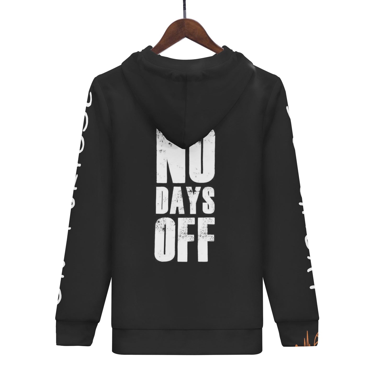 Mens Hoop Lord Be Great On Purpose Classic Zip Up Hoodie Warm Jacket