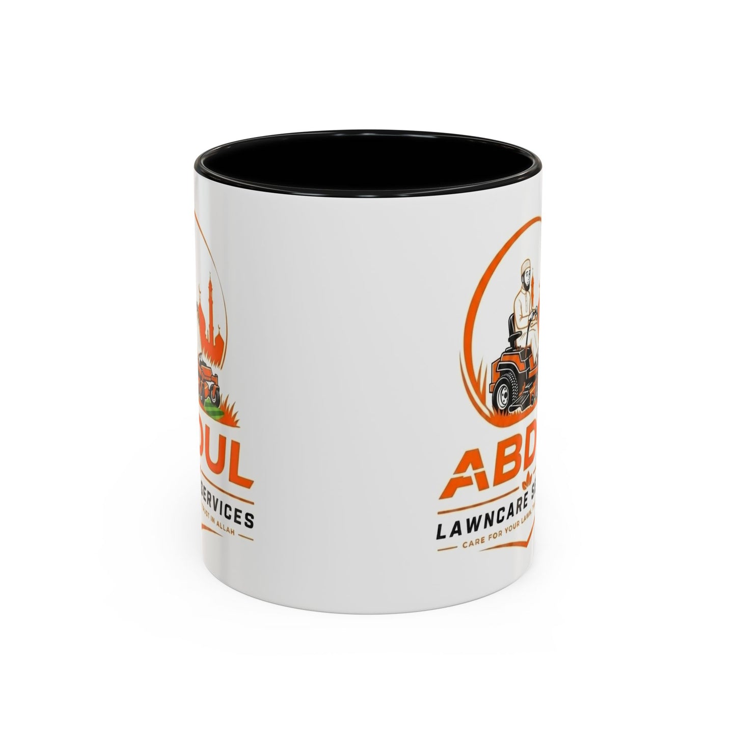 Abdul Lawncare Accent Coffee Mug (11, 15oz)
