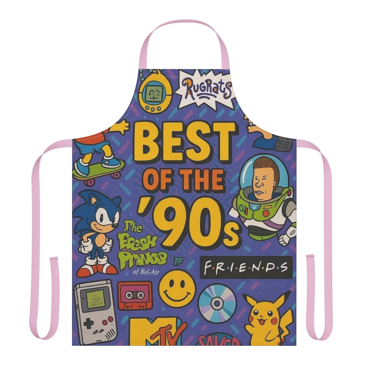 Best Of The 90s Apron, 5-Color Straps