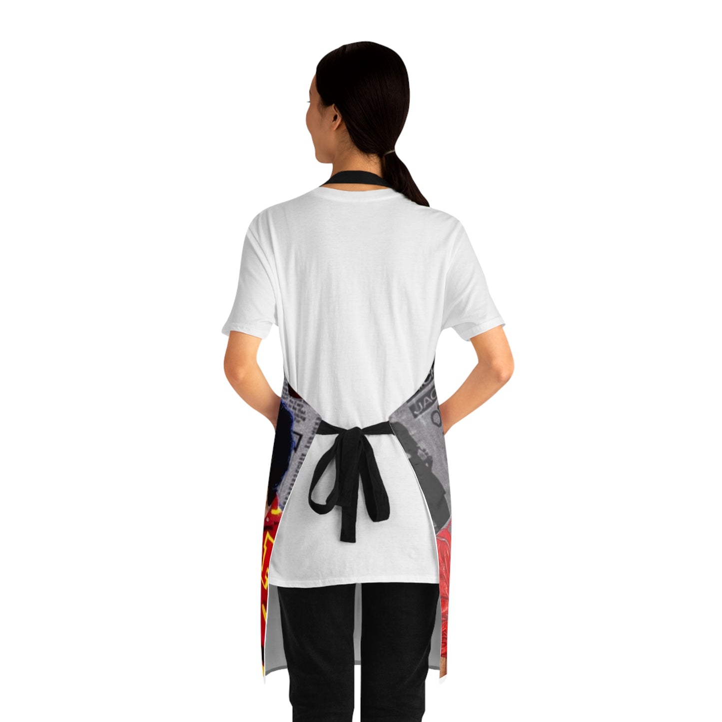 M. Jackson Thriller collage Apron