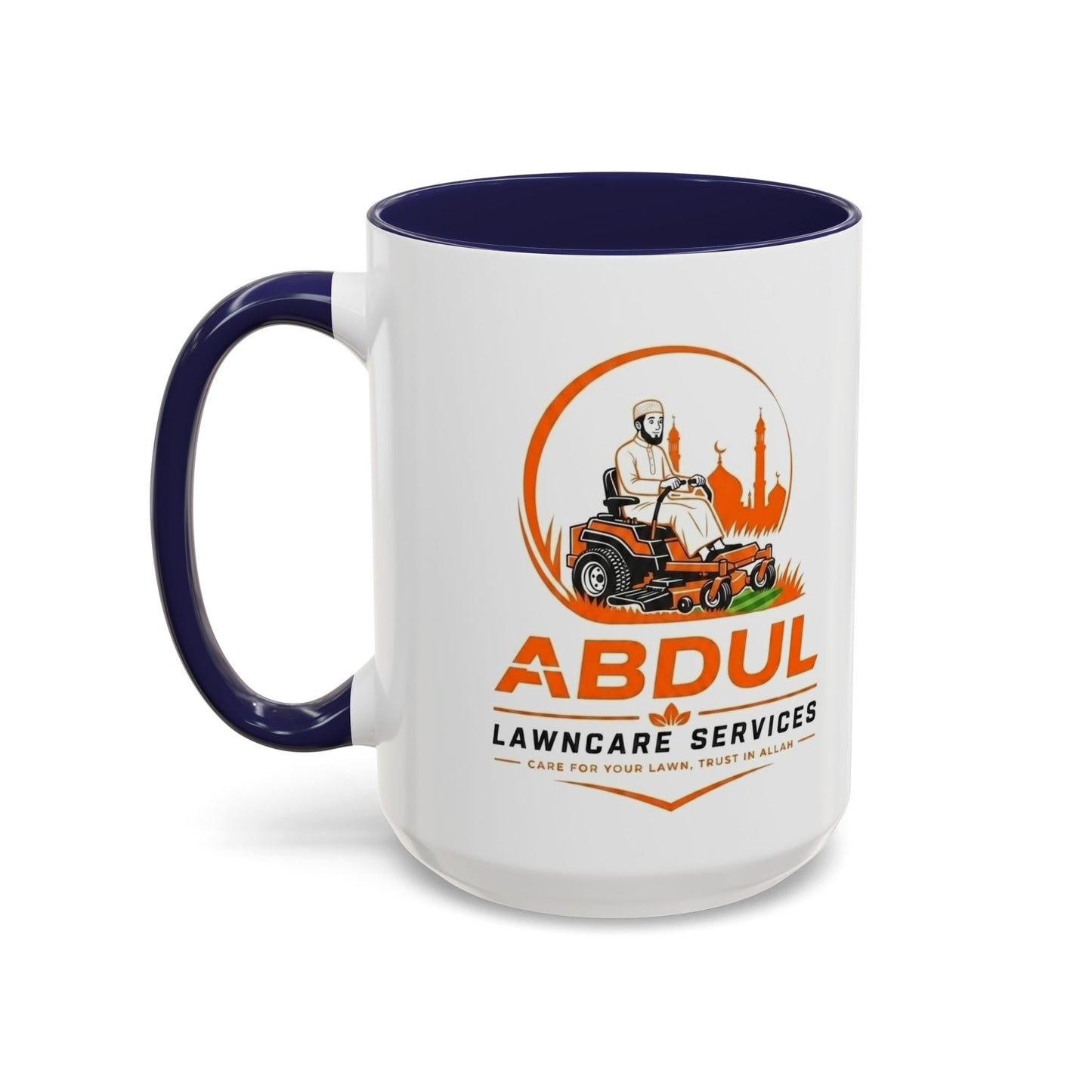 Abdul Lawncare Accent Coffee Mug (11, 15oz)
