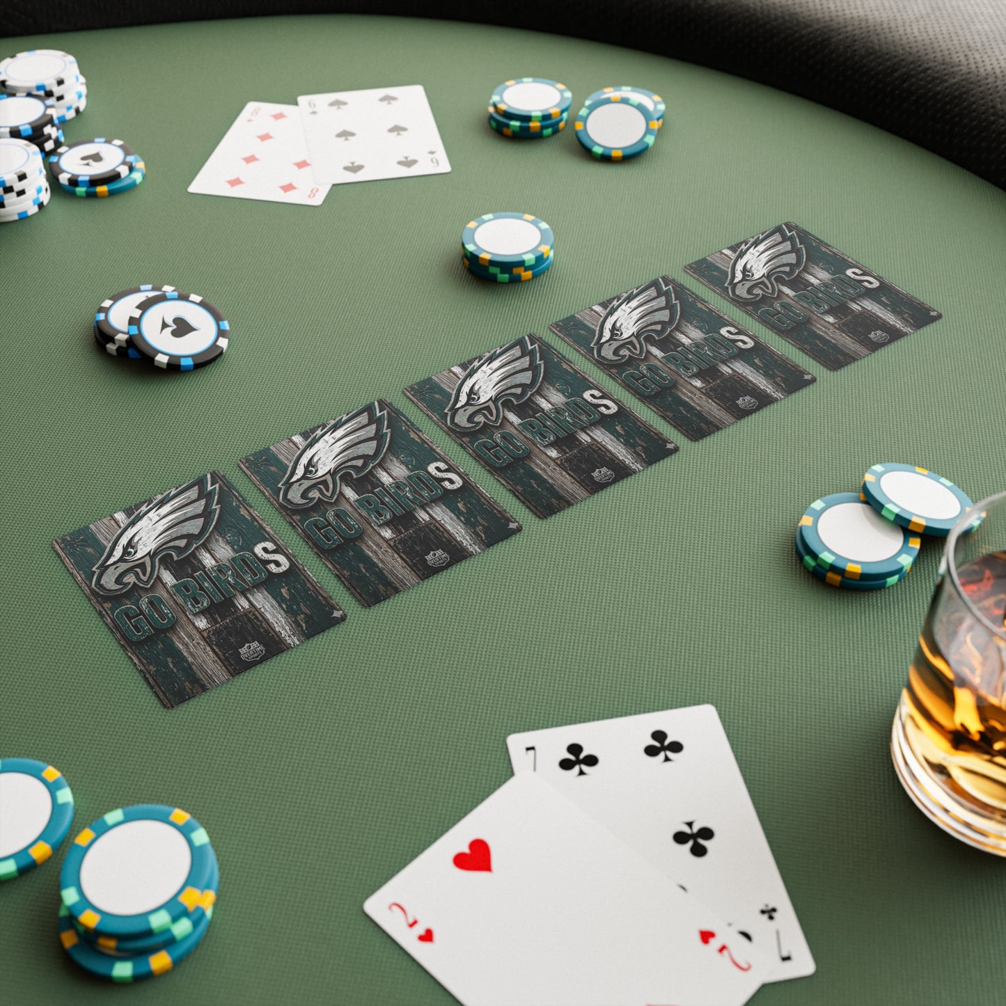 Philly Eagles Poker Cards
