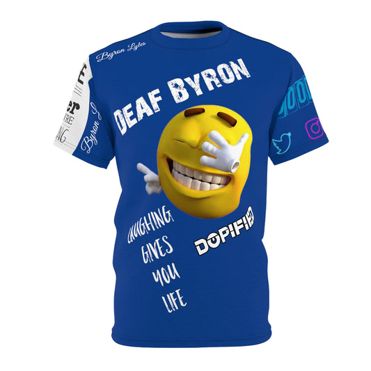 Comedian "Deaf Byron" Signature Tee DOPiFiED Edition