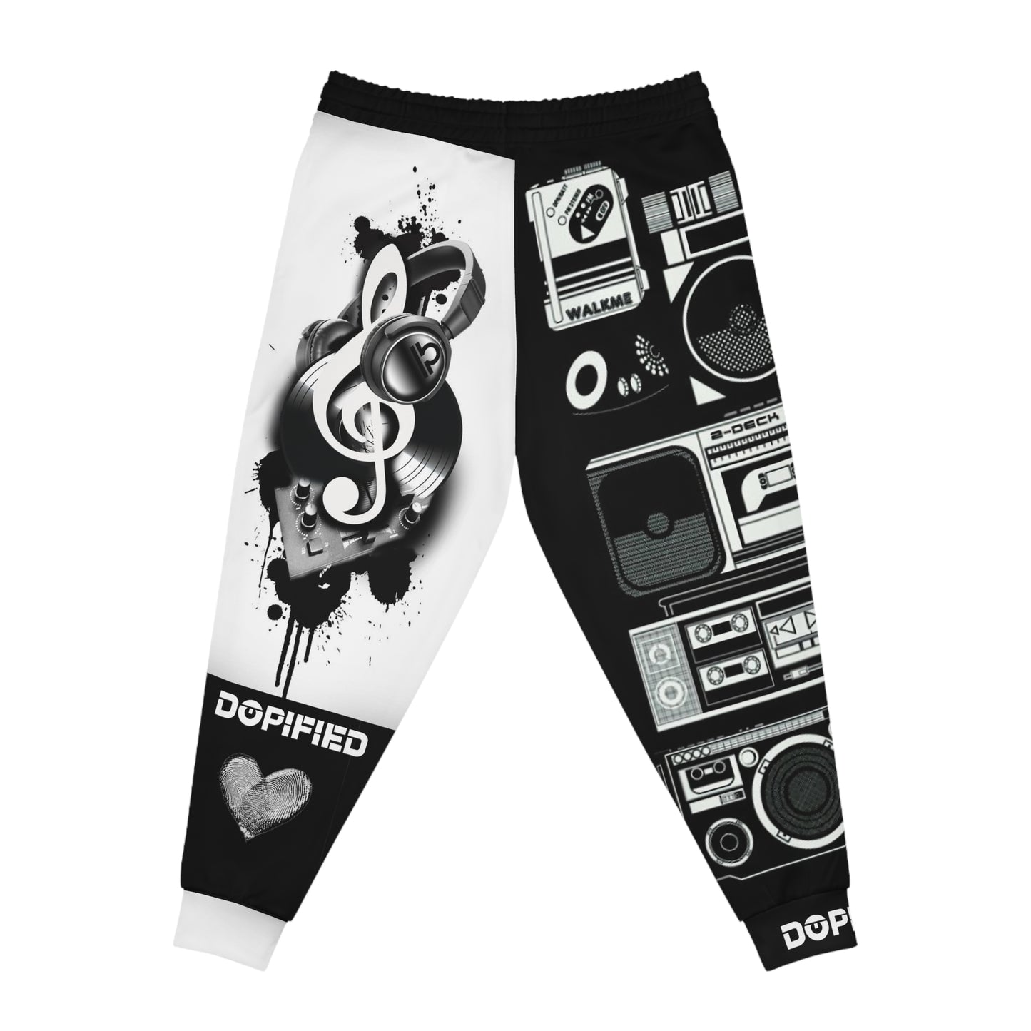 DOPiFiED "Love For Music" Athletic Joggers