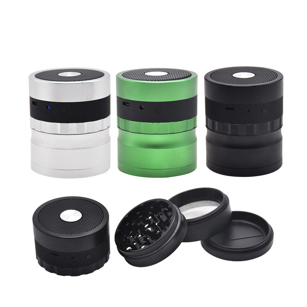 Bluetooth Bookshelf Speakers Herb Grinder Pollen Catcher 62MM Diamond Shaped Teeth Tobacco Weed Grinder