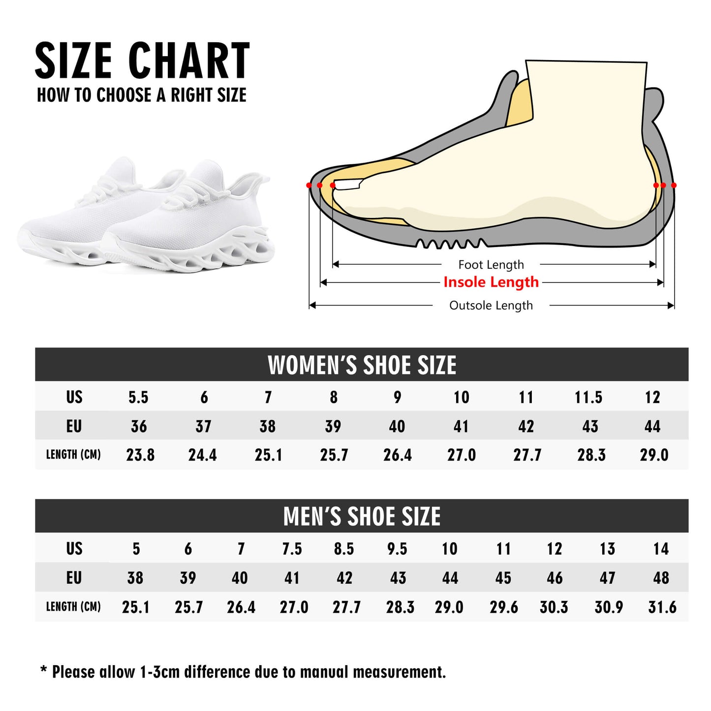 Womens DOPiFIED Premium M-sole Sneakers