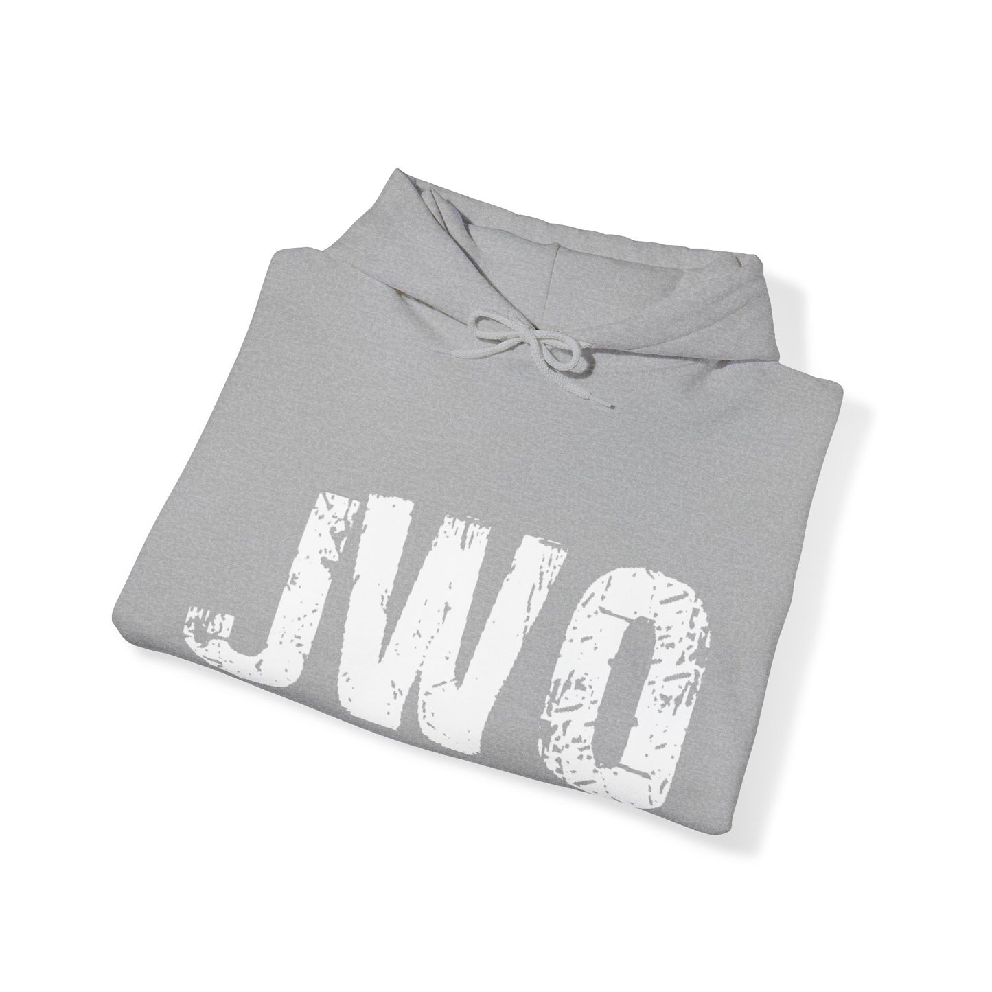 “J W O”👟 Unisex Heavy Blend™ Hooded Sweatshirt