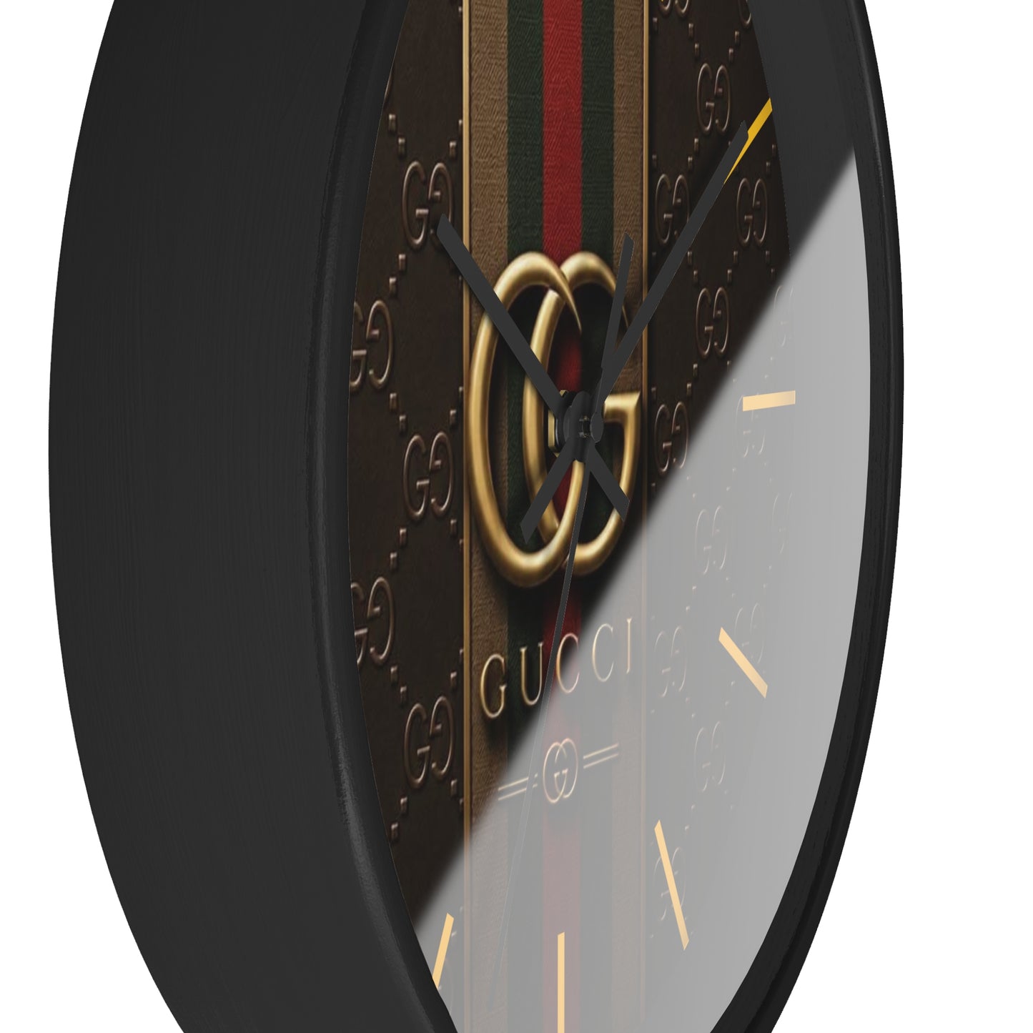GG luxury brand wall Clock