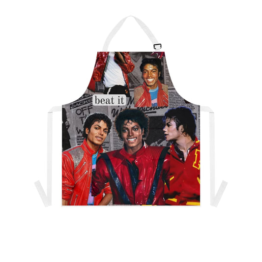 M. Jackson Thriller collage Apron