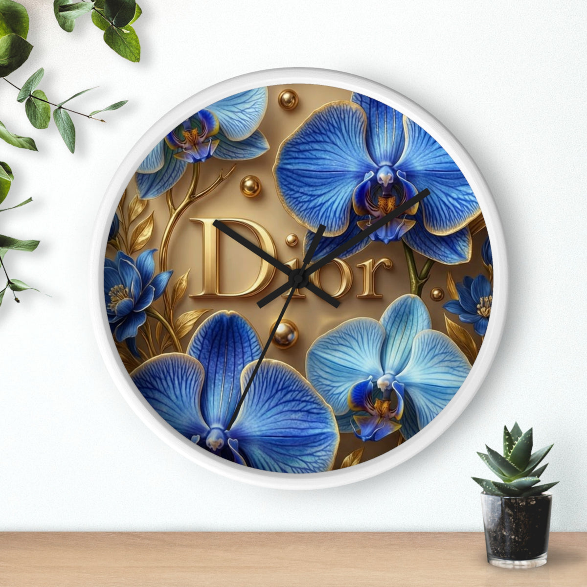 Luxury Brand Dior Wall Clock