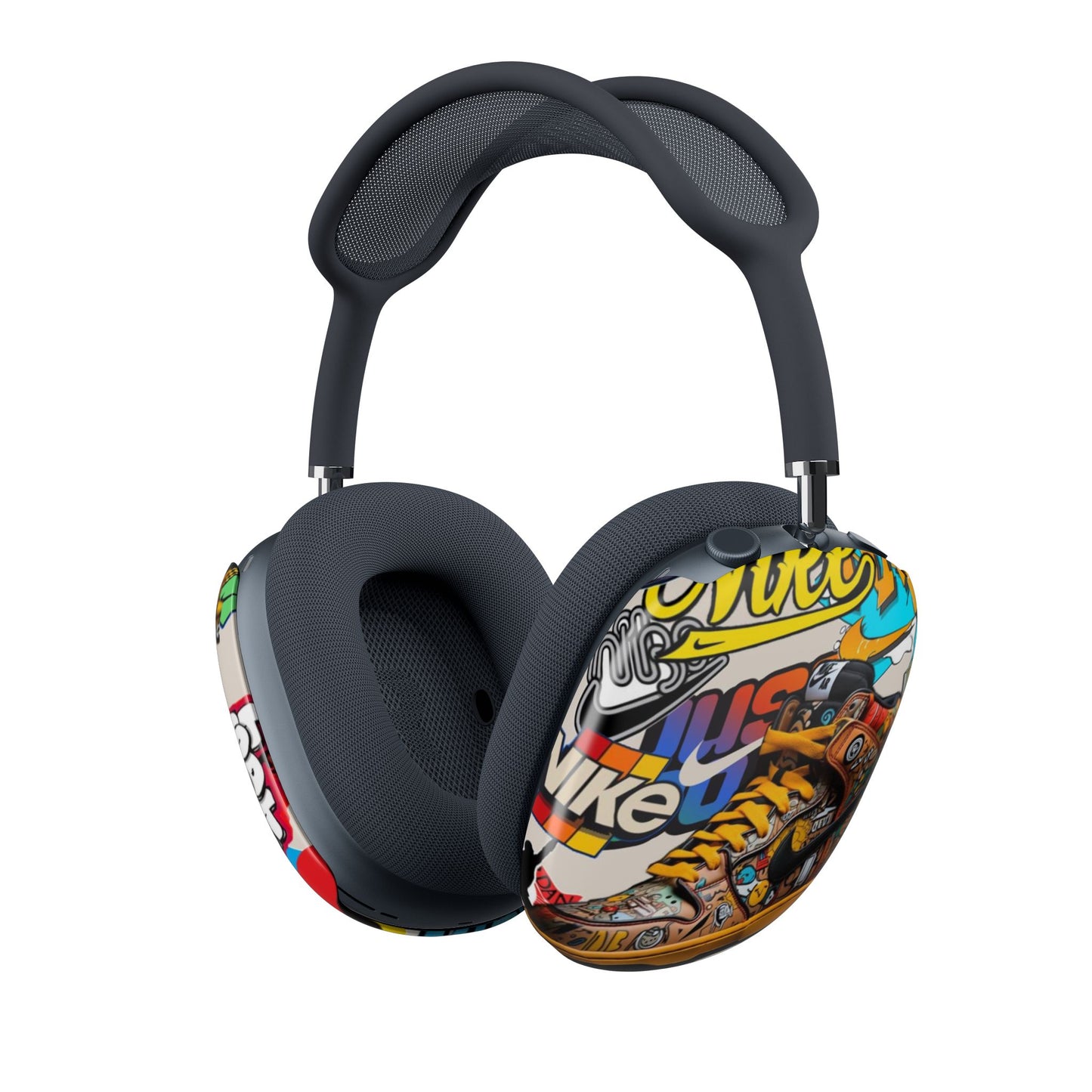 Graffiti Sneaker Collage AirPod Max Case — Streetwear Protective Covers