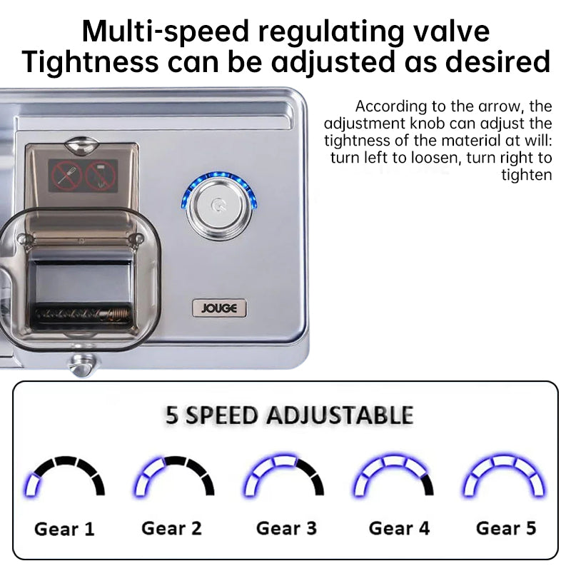 New 3-in-1 Auto Cigarette Rolling Machine – Electric, Smart Sensing, 6.5/8mm Tubes.