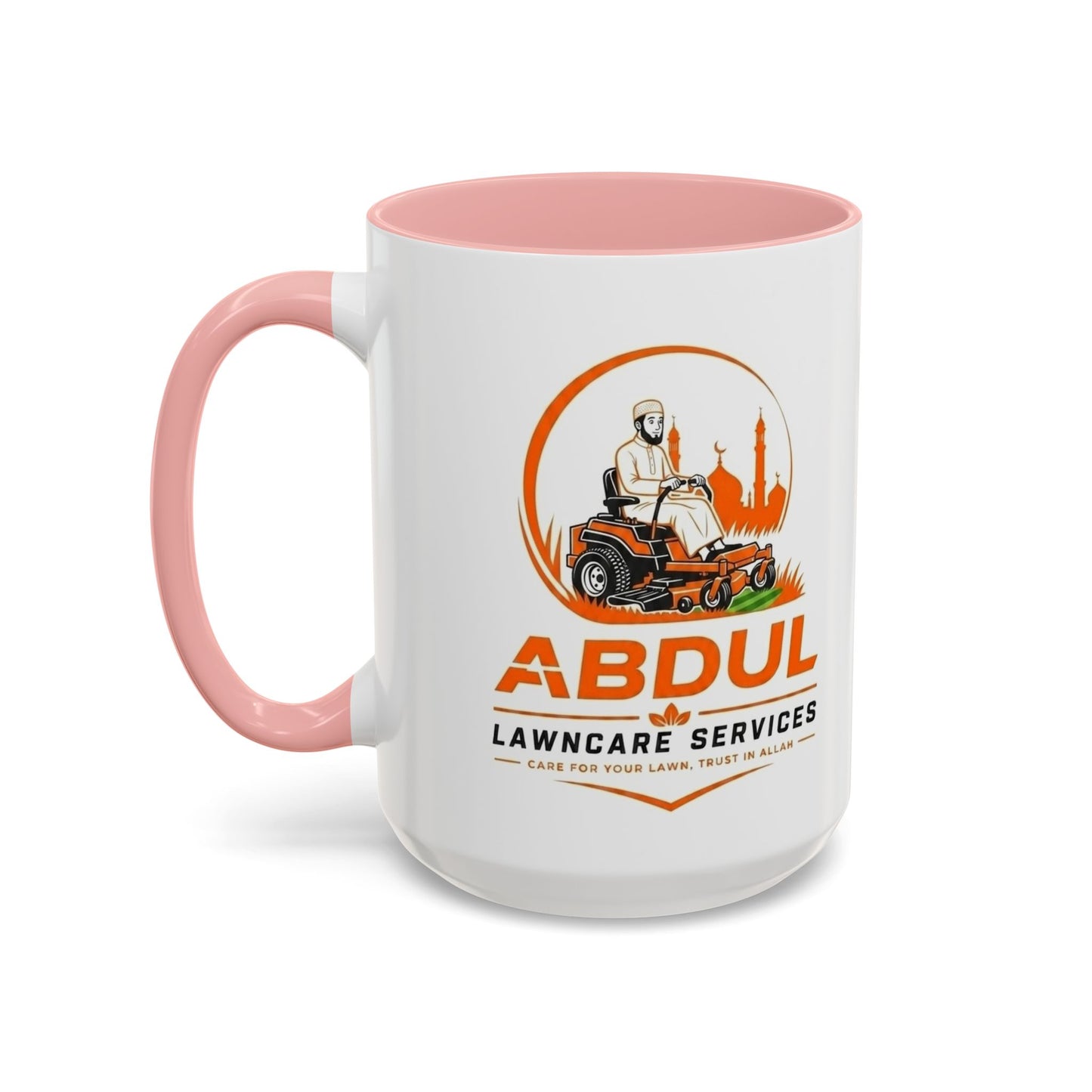 Abdul Lawncare Accent Coffee Mug (11, 15oz)