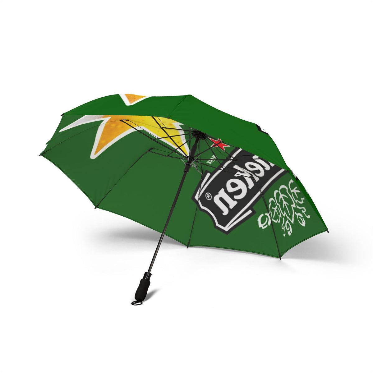 Semi-Automatic Foldable Umbrella Heineken