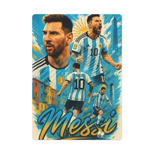 Futobol Messi Poker Cards