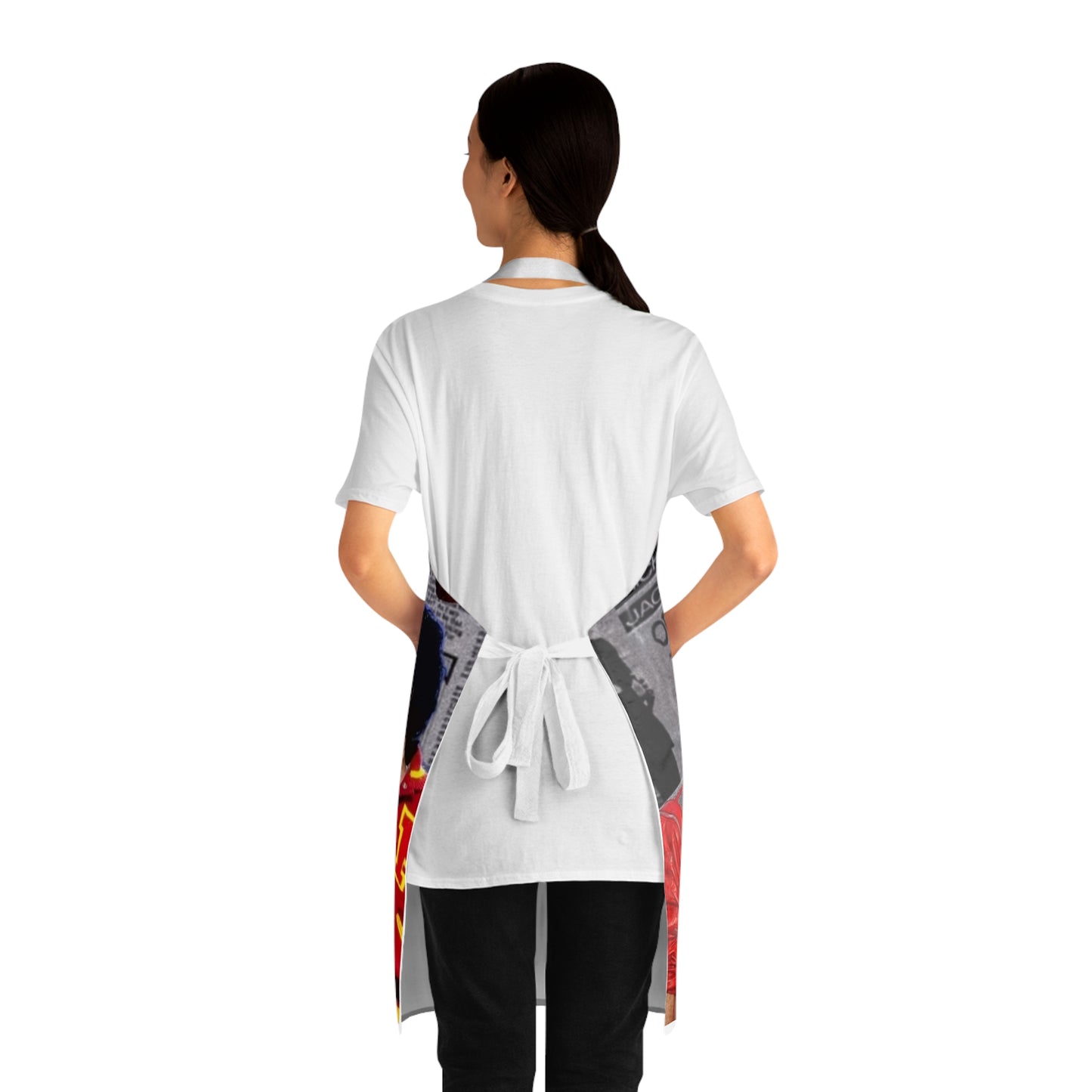 M. Jackson Thriller collage Apron