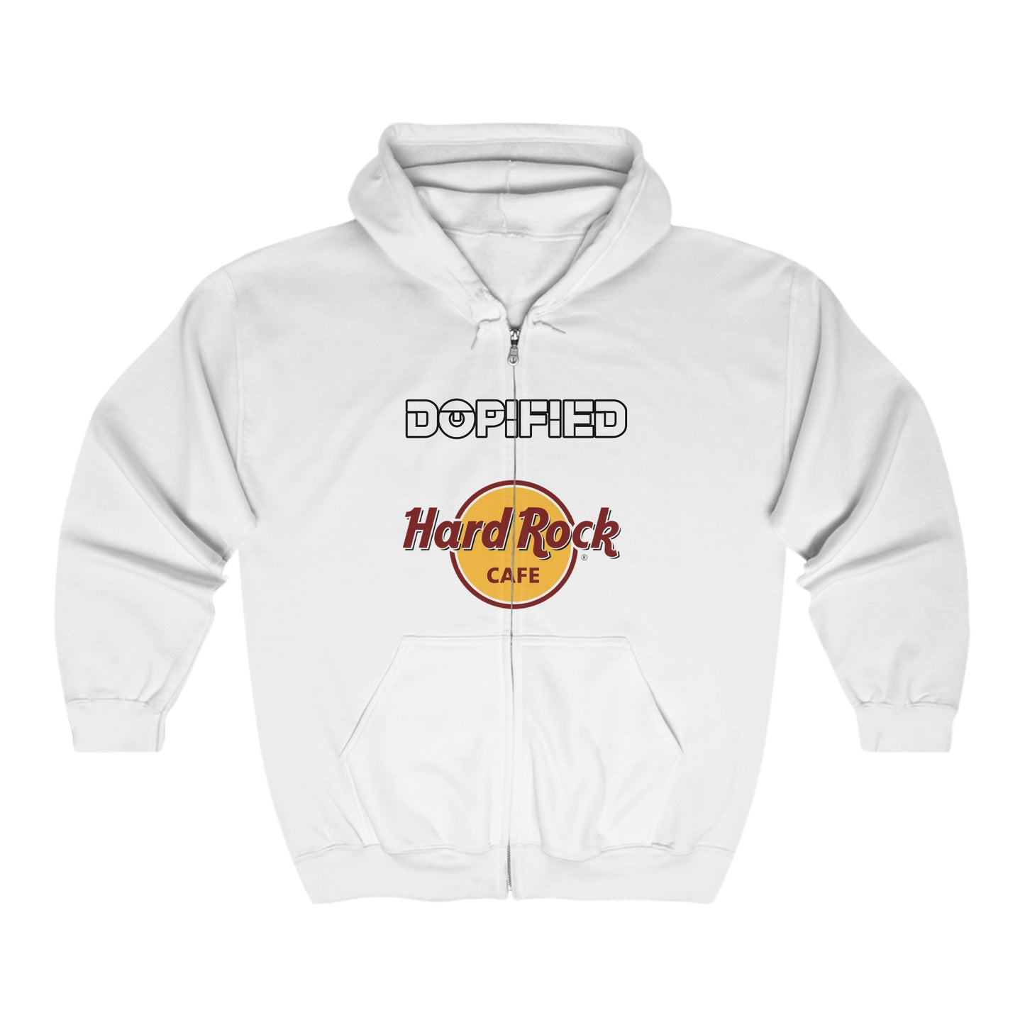 Hard Rock Cafe / Ivy Ford Unisex Heavy Blend™ Full Zip Hooded Sweatshirt