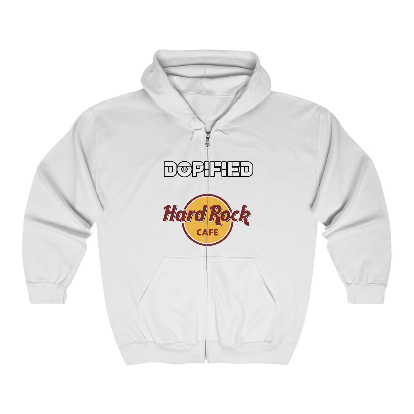 Hard Rock Cafe / Ivy Ford Unisex Heavy Blend™ Full Zip Hooded Sweatshirt