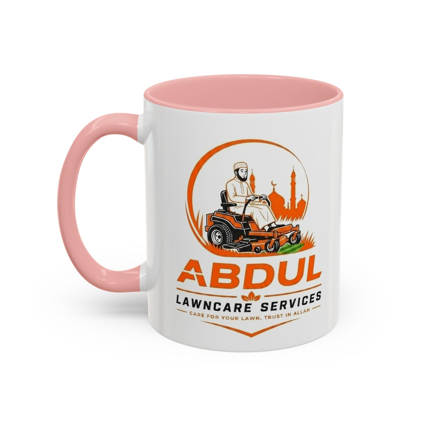 Abdul Lawncare Accent Coffee Mug (11, 15oz)