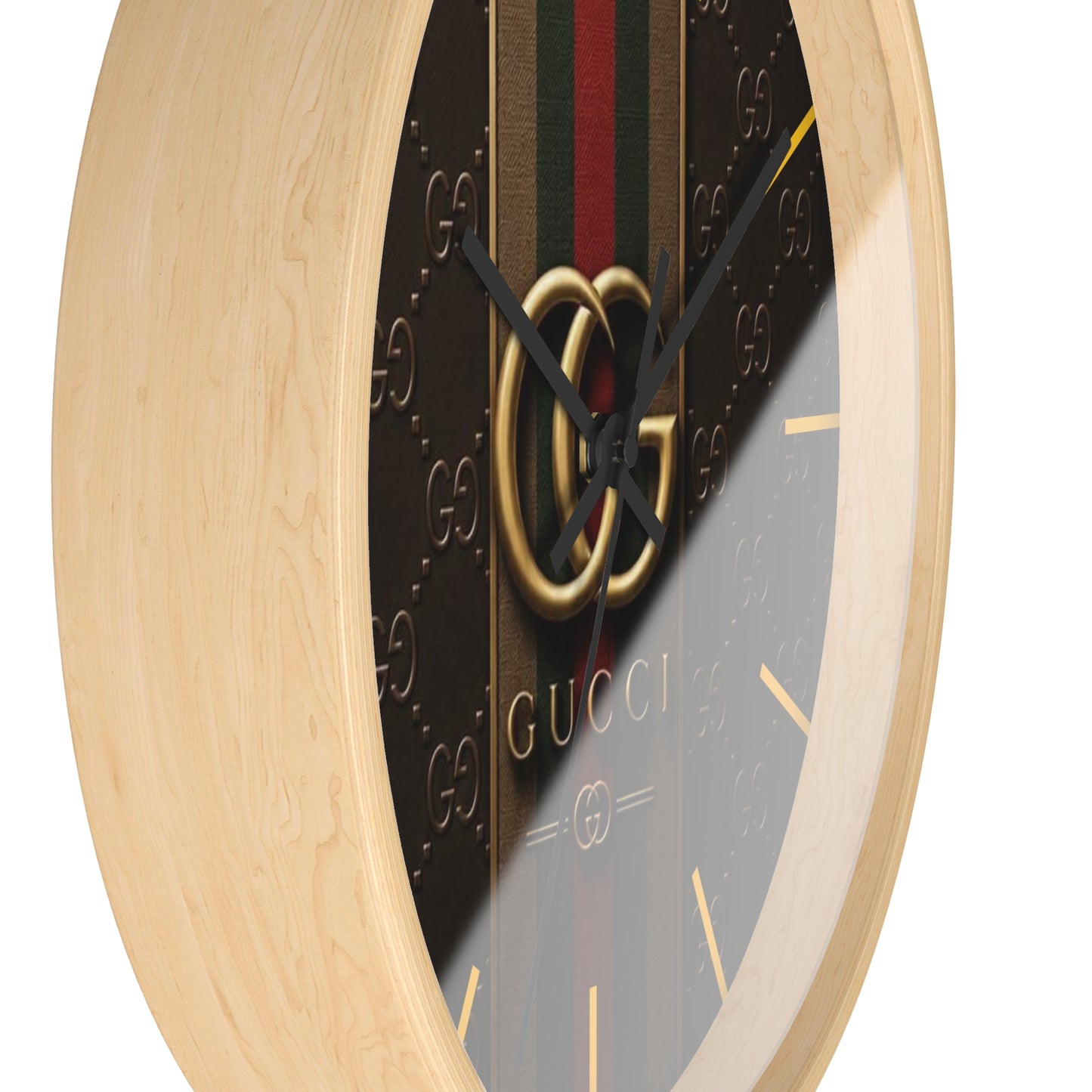 GG luxury brand wall Clock