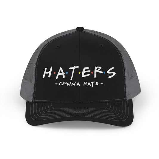 Haters Gonna Hate Snapback Trucker Cap