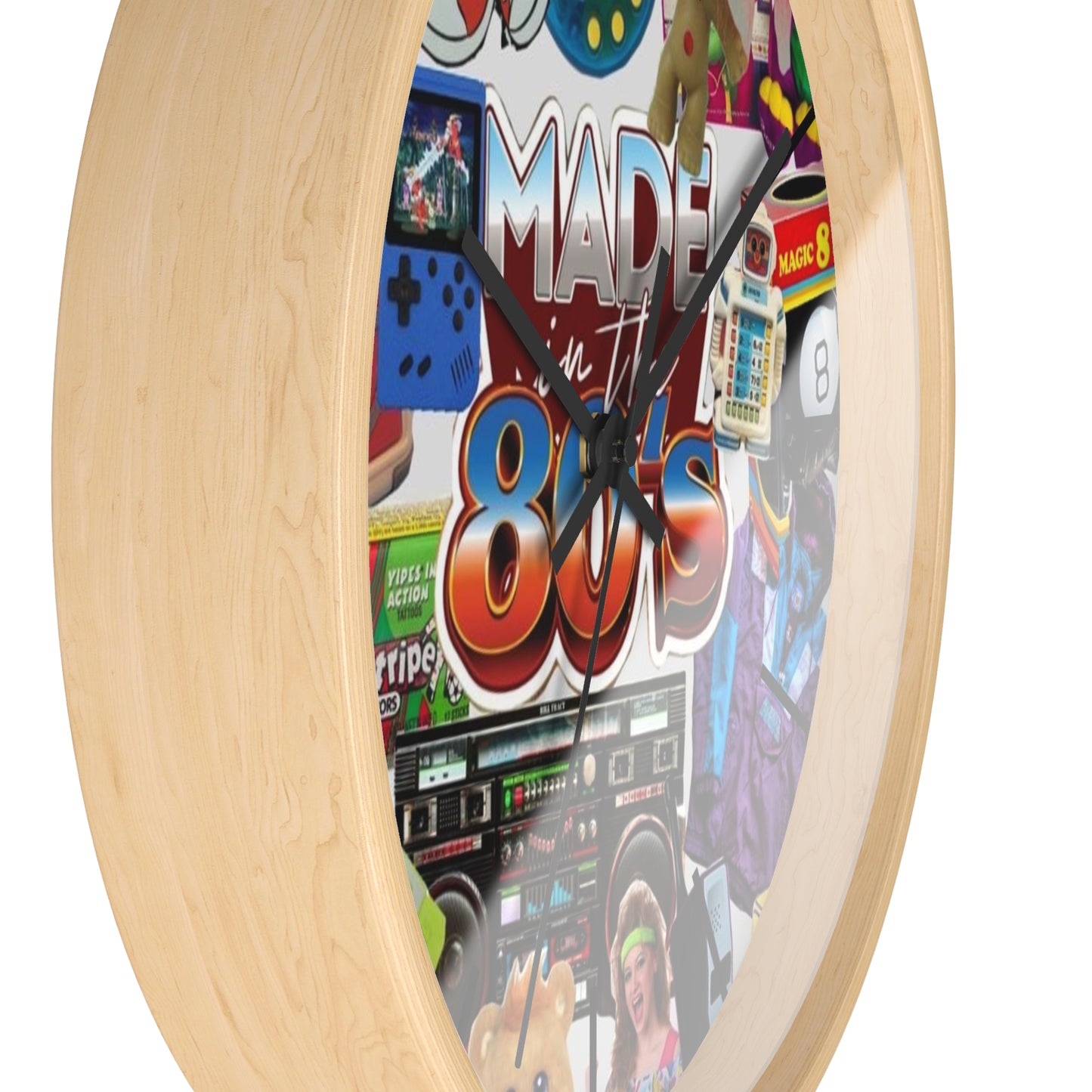 80s Baby Wall Clock version #1