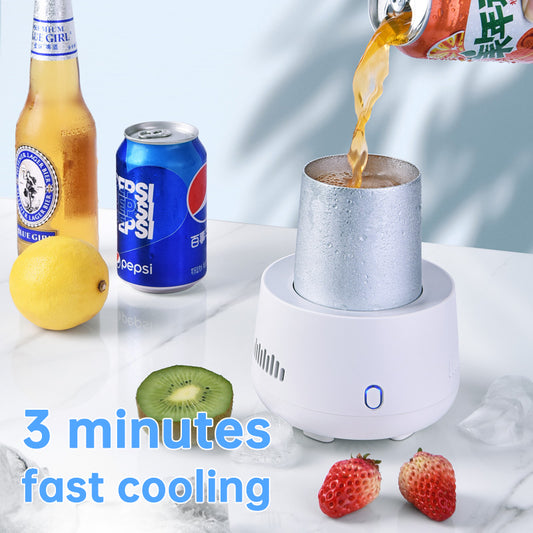 Portable Instant Cooling Cup for Beer Wine Beverage