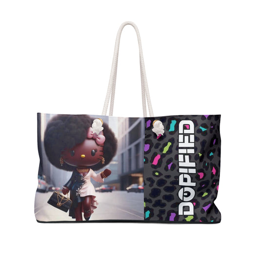 Afro Kitty Weekender Bag