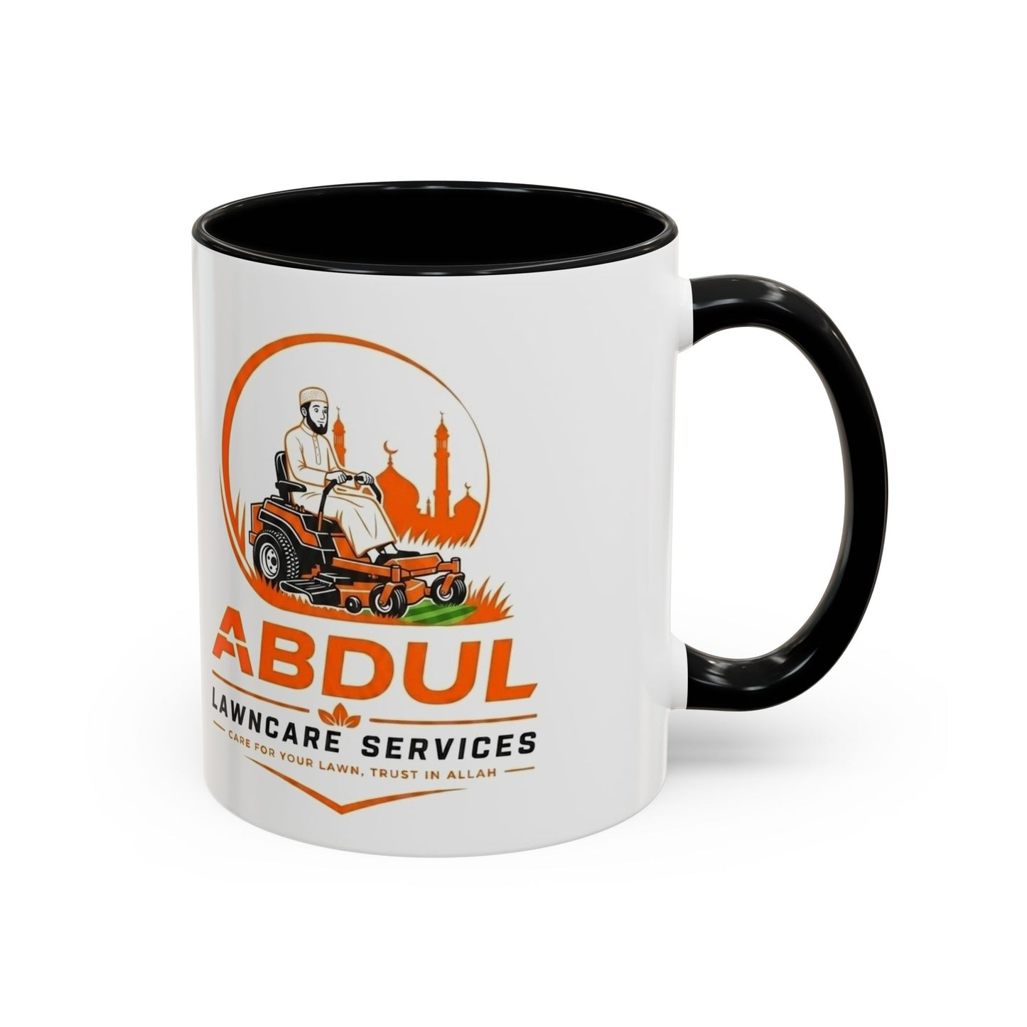 Abdul Lawncare Accent Coffee Mug (11, 15oz)