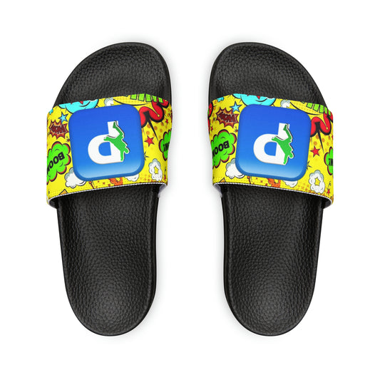 Phyoutoure Da 🐐 Men's  PU Slide Sandals