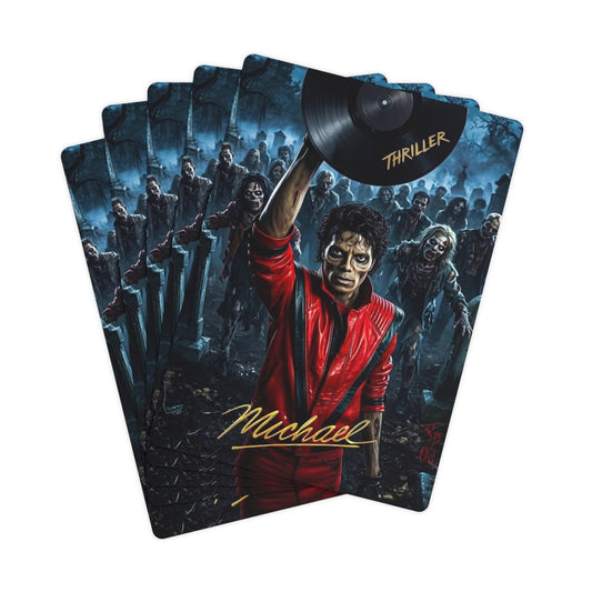 Mj Thriller Poker Cards