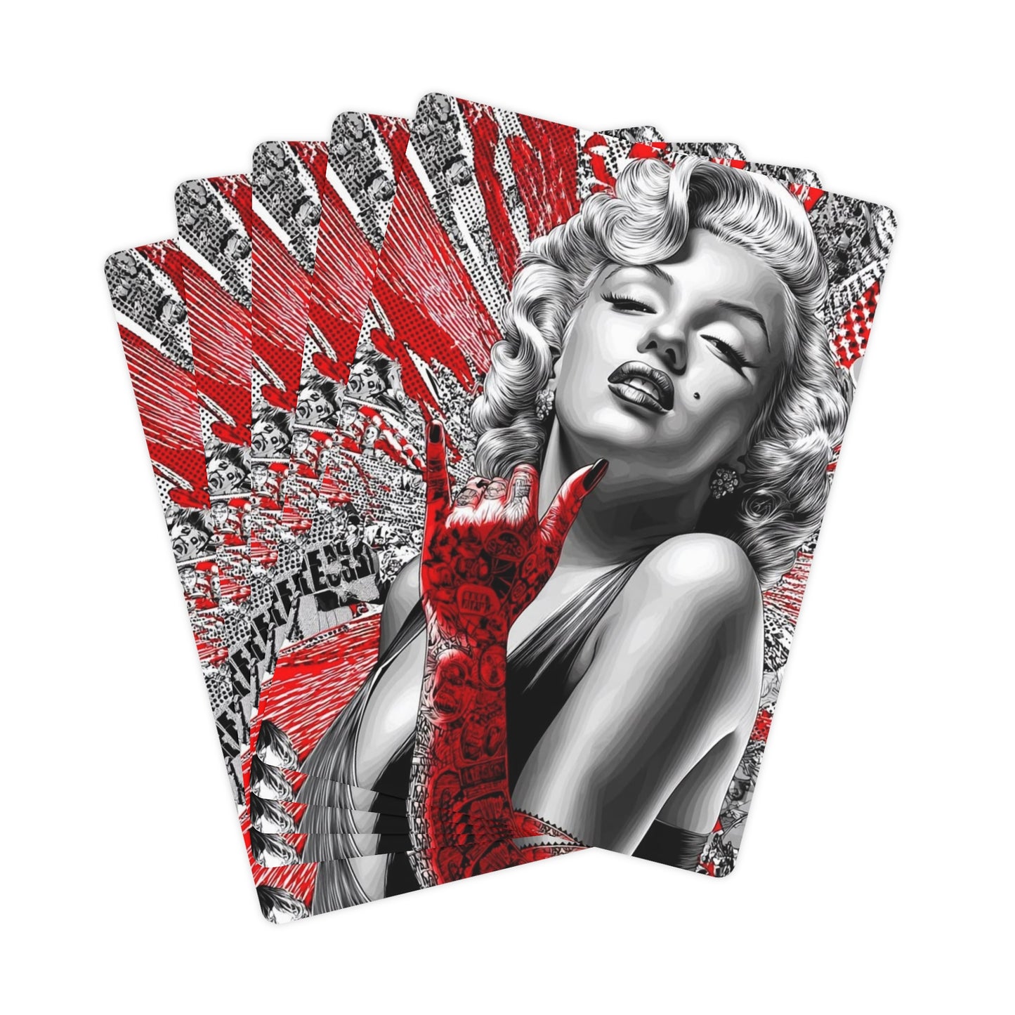 Luxury M.Monroe Poker Cards