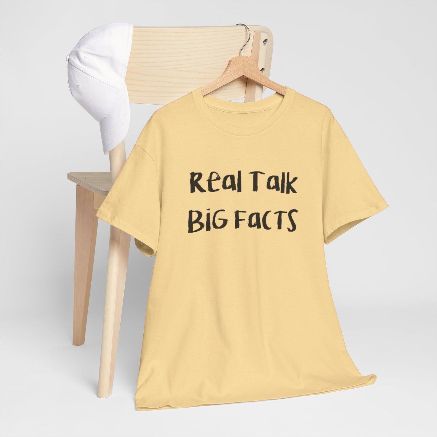 RealTalk BigFacts Unisex Heavy Cotton Tee