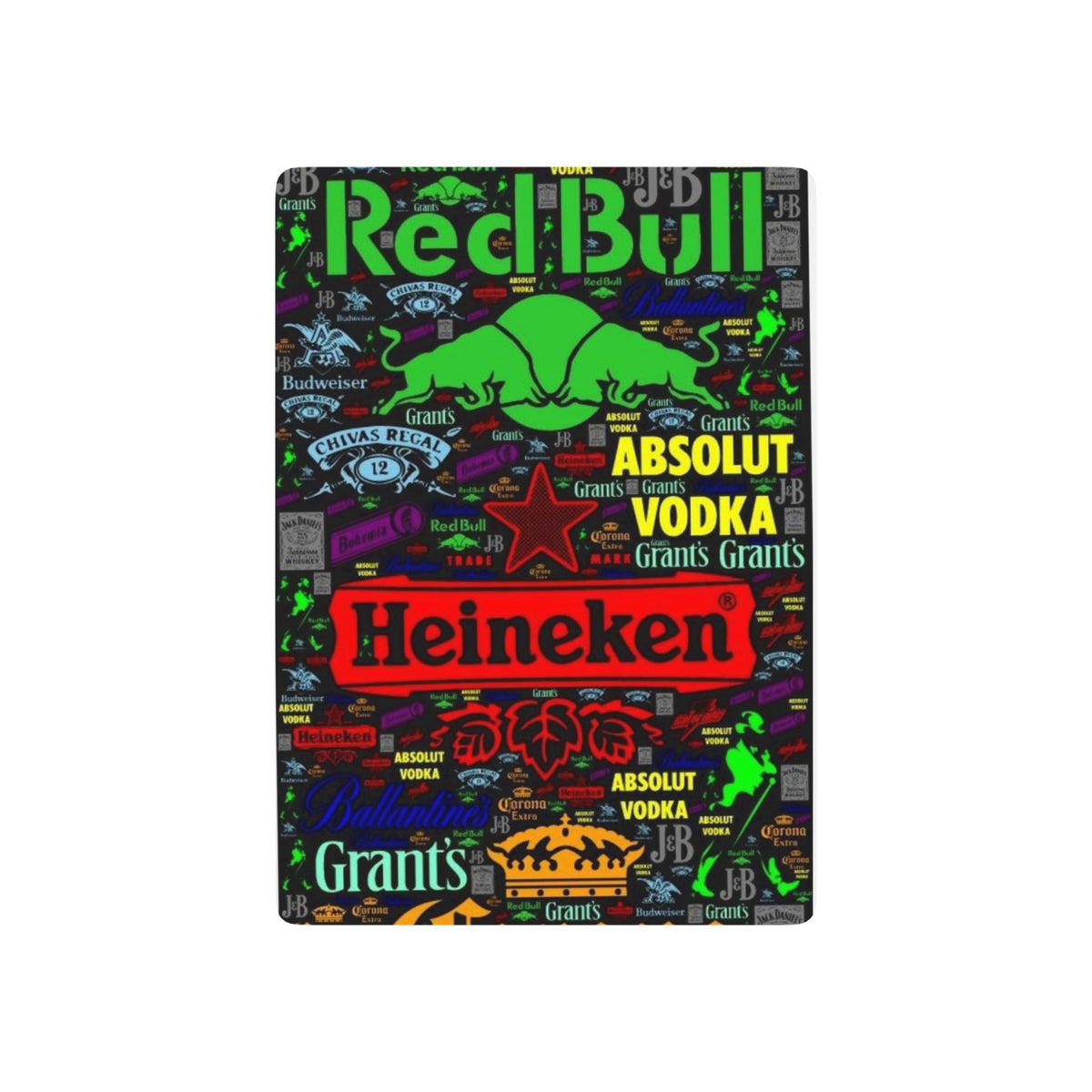 Beer Headz Heineken  Poker Playing Cards