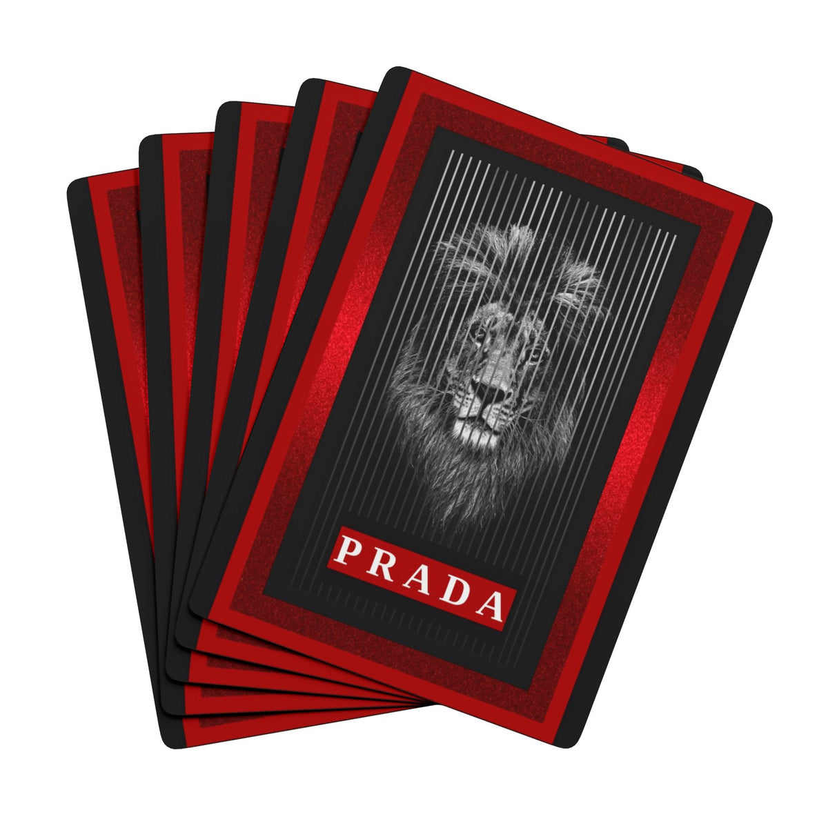 Luxury PRADA Poker Playing Cards