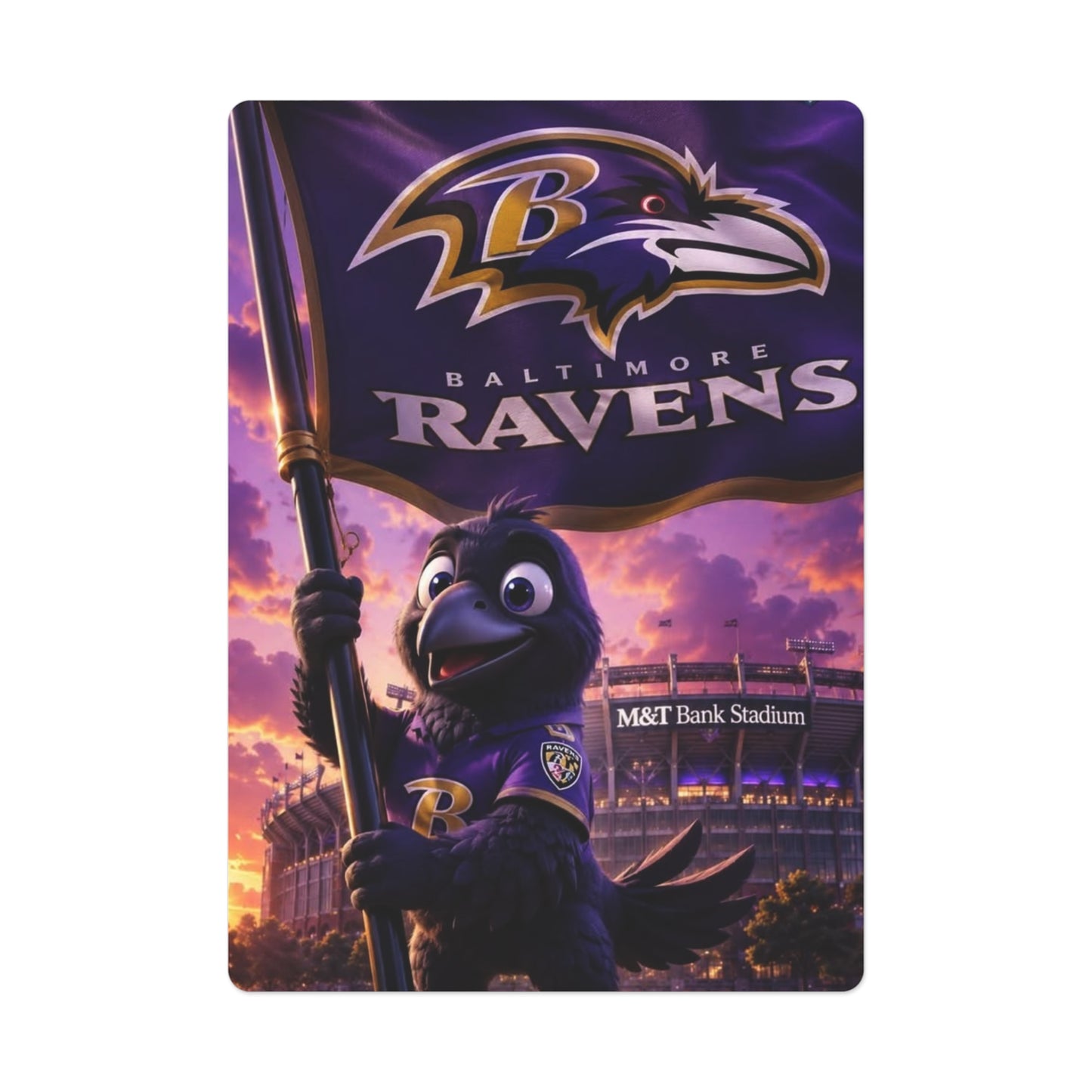 Bmore Ravens 3Poker Cards