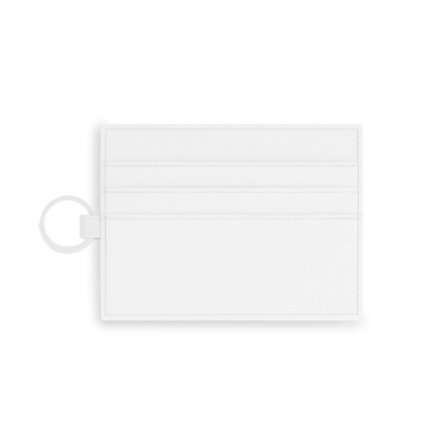 Pro Logo Collage Saffiano Leather Card Holder